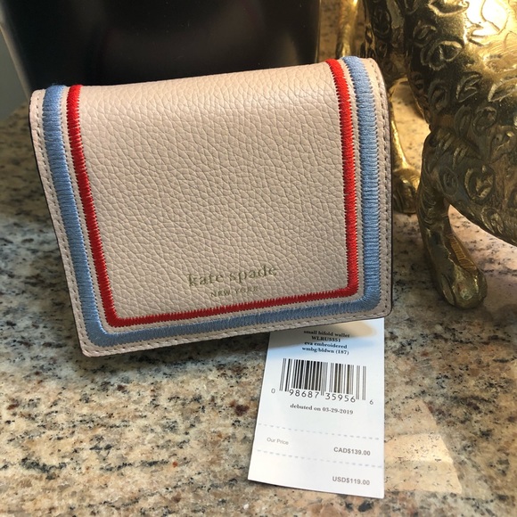 kate spade Handbags - Kate Spade Eva Embroidered Wallet